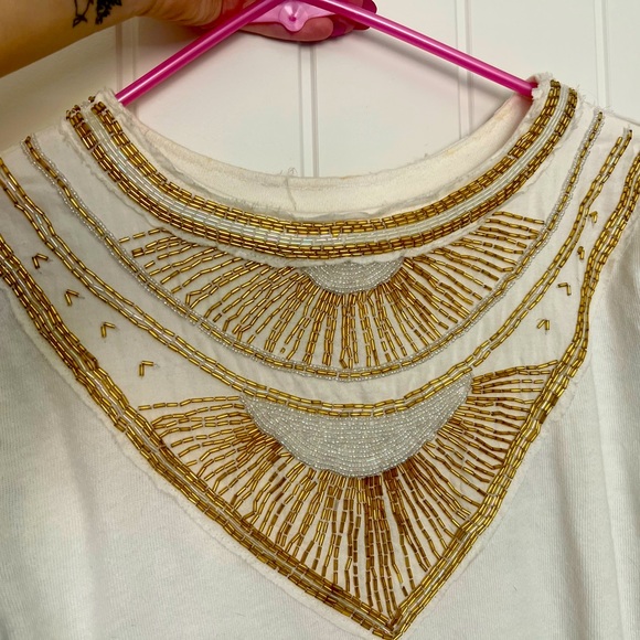 We The Free Tops - Neon Talk Beaded Top